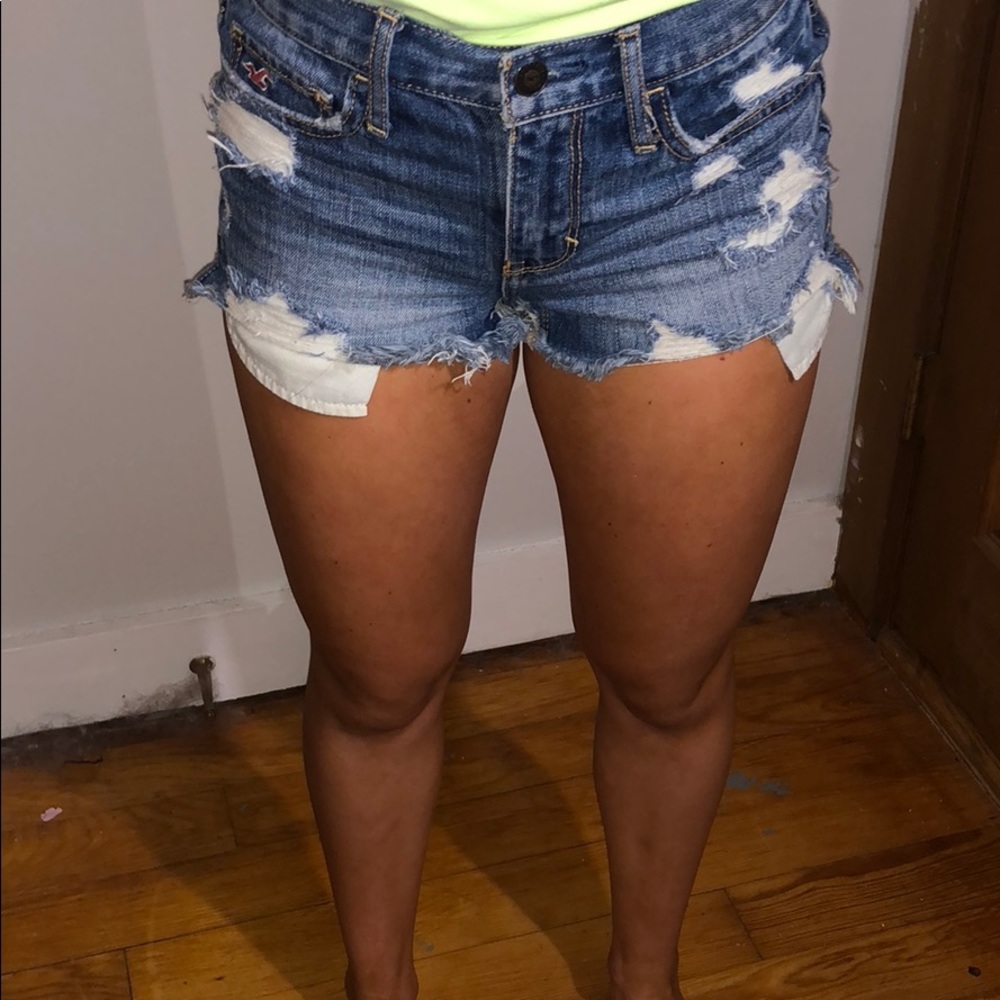 Hollister denim shorts